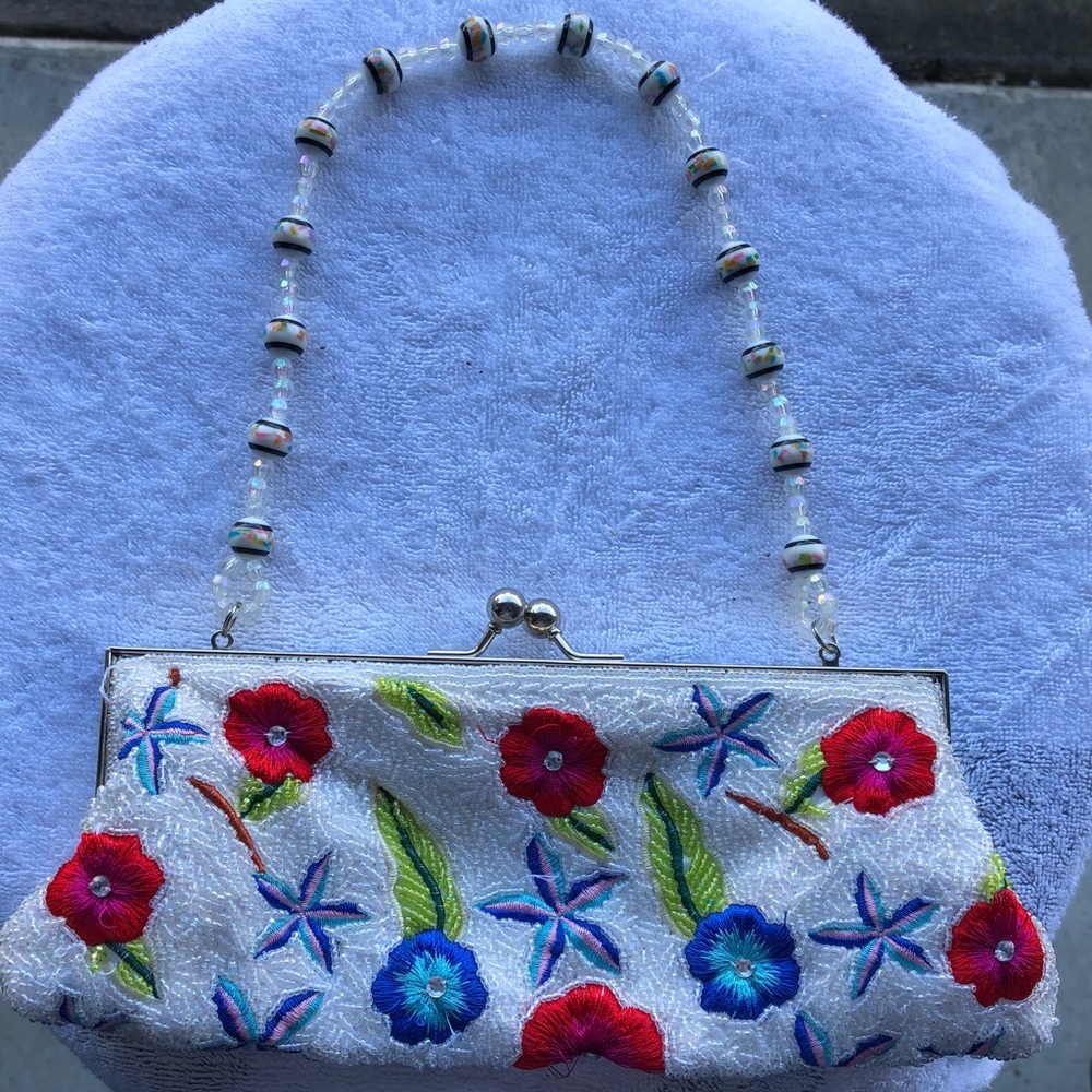 Beaded purse